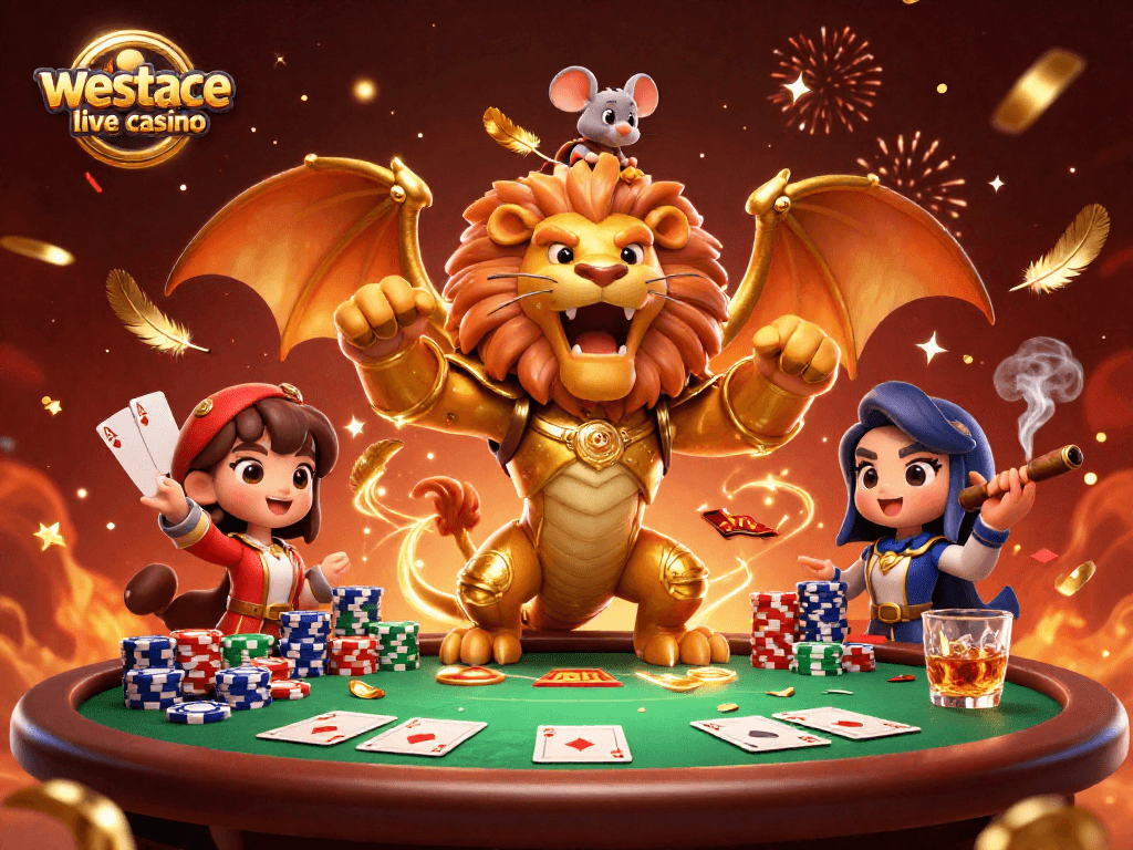 Speel spannende live spellen bij westace live casino met echte dealers en indrukwekkende tafels.