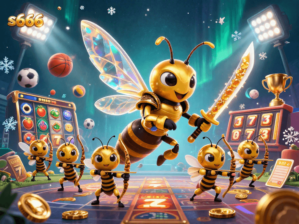 Experience exciting gameplay at s666 with vibrant slots and dynamic sports elements in action.