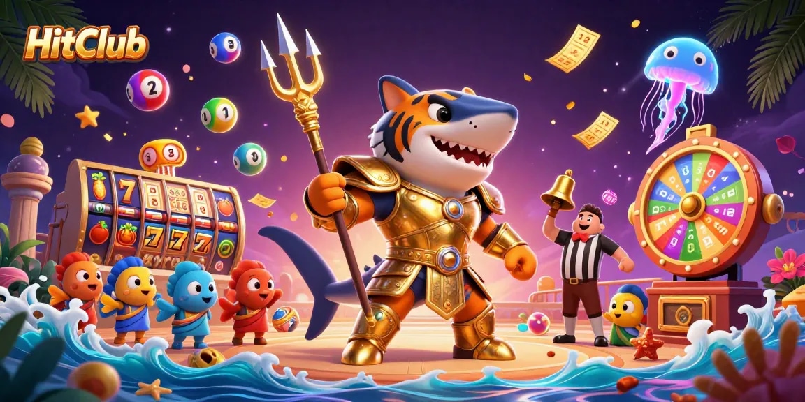 Join the thrilling experience at HitClub with an underwater casino adventure featuring dynamic gaming elements!