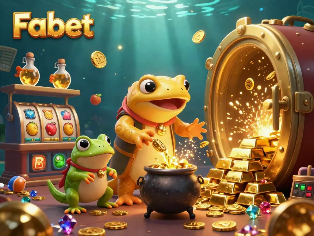 Experience the vibrant Fabet casino realm where the golden salamander alchemist crafts riches.