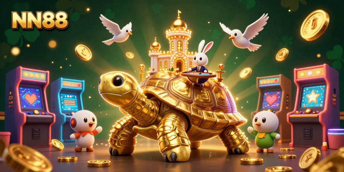 Engage in thrilling casino gameplay at NN88 with vibrant characters and dynamic elements.