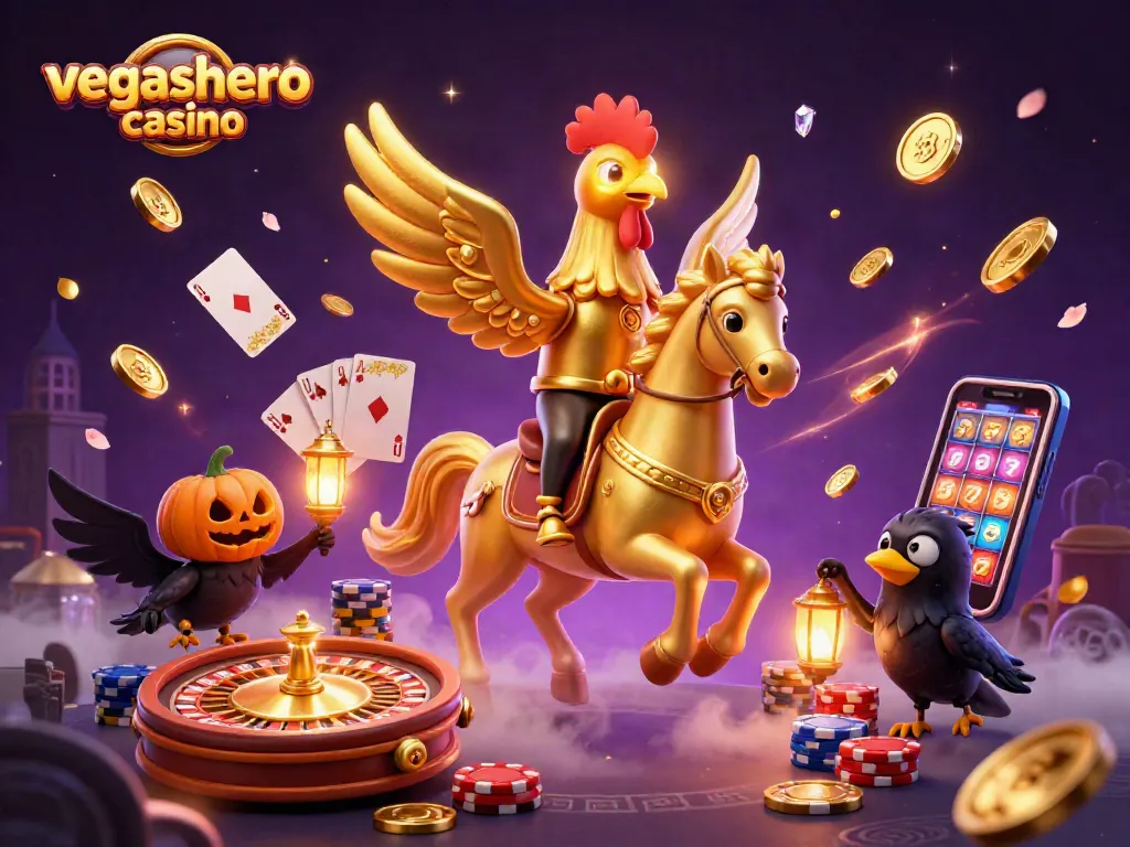 Experience vibrant gaming action at vegashero casino featuring magical scenes and thrilling rewards.