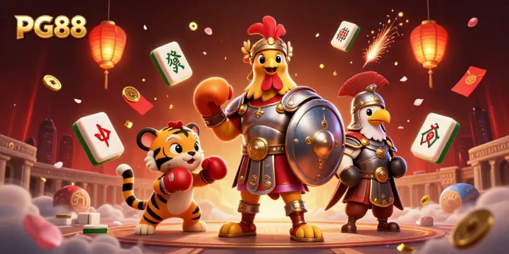 Experience thrilling gameplay from PG88's exciting online casino scene with vibrant dynamic elements.