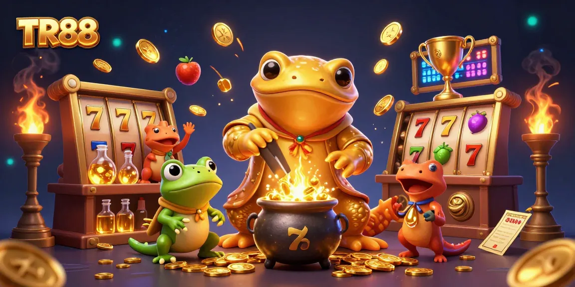Join TR88 in an enchanting 3D scene where fantasy meets thrilling slot gameplay.