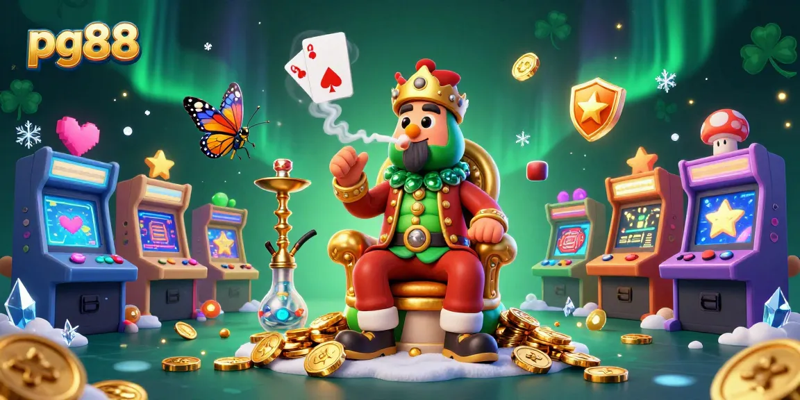 Experience the excitement of pg88 with vibrant arcade elements and unique casino visuals.