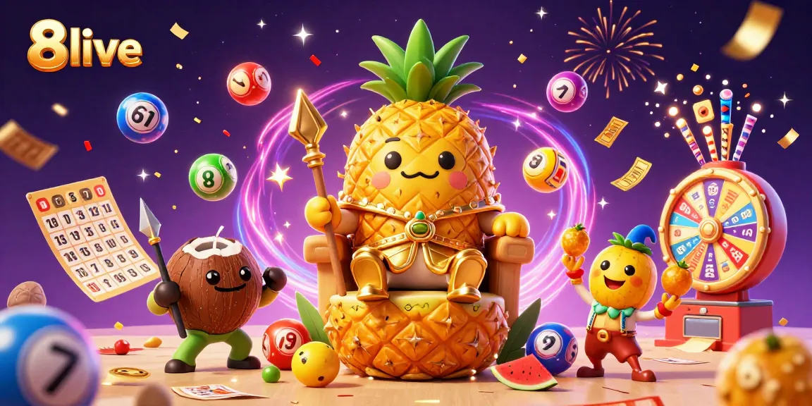 Engage in thrilling 8live casino adventures with vibrant characters and dynamic lottery elements.