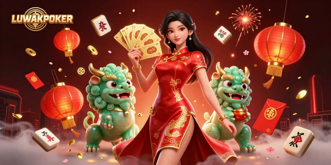 Engage in thrilling poker action with LUWAKPOKER while exploring vibrant gaming elements and rich cultural symbols.