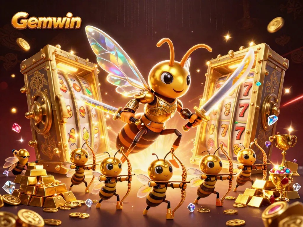 Engage in thrilling gameplay at Gemwin with dynamic slot elements and immersive characters.
