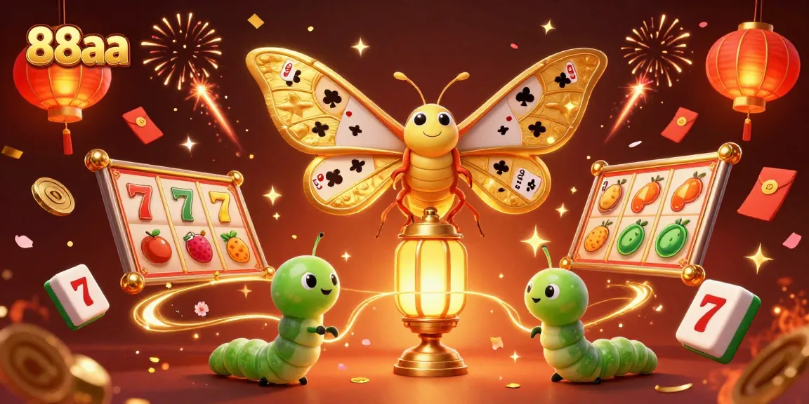 Engage with 88aa's vibrant world of slot gaming illustrated through stunning 3D design.