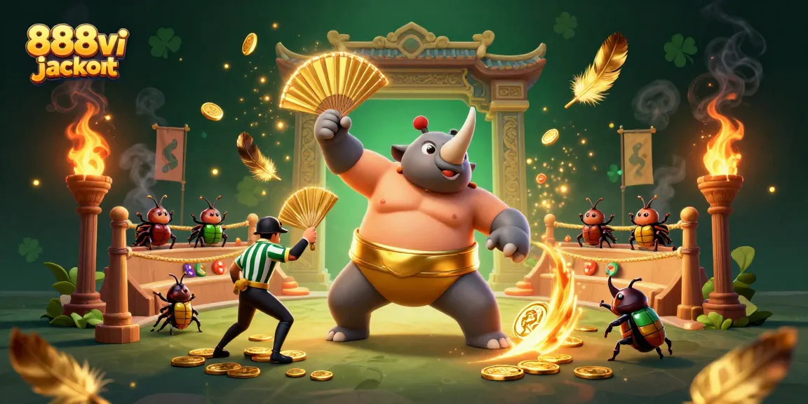 Experience thrilling moments with 888vi jackpot in this vibrant casino-themed illustration.