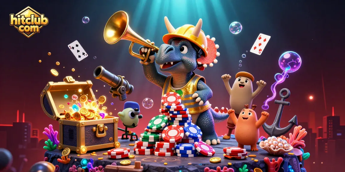 Join the fun at hitclub com and win with vibrant poker chips and underwater treasures!