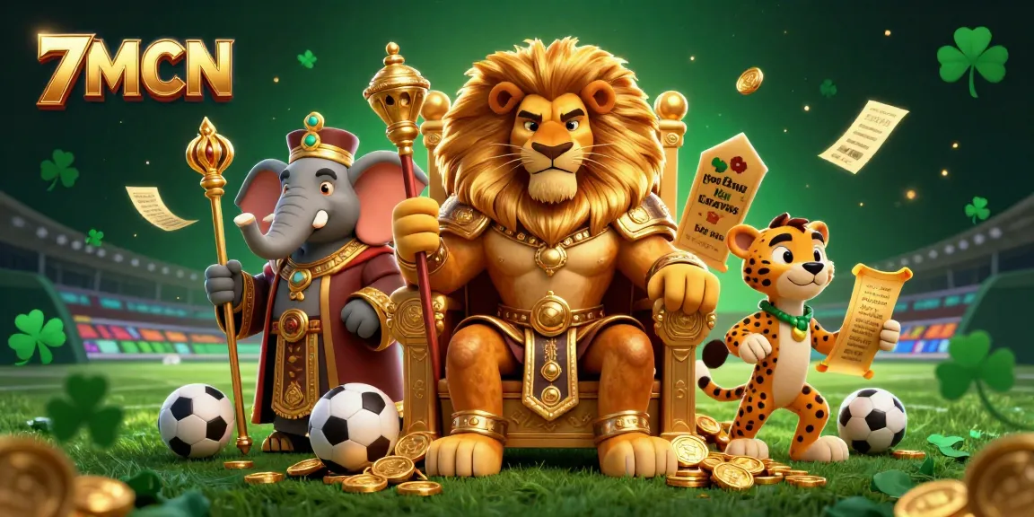 Experience thrilling sports betting with 7MCN in this vibrant, dynamic illustration.
