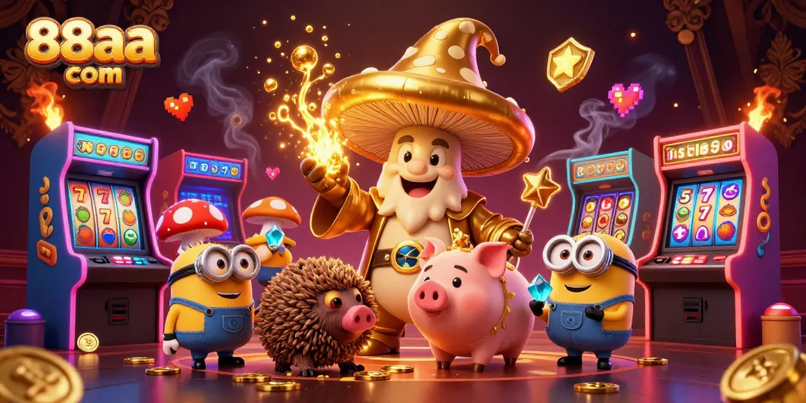 Engage in vibrant casino adventures with 88aa com, featuring dynamic characters and classic gaming elements.