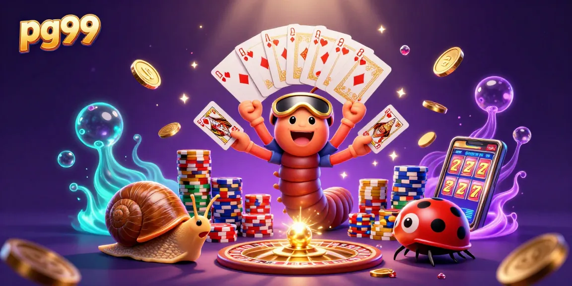 Experience thrilling gameplay with pg99 as vibrant characters interact with dazzling casino elements.