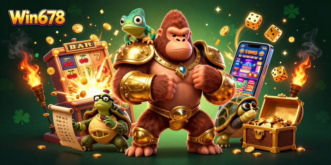 Win678 offers thrilling casino experiences with vibrant symbols and explosive slot action.